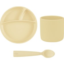 Oioi Mellow Yellow Üçlü Set (Porsiyon+Bardakmini+Namnam