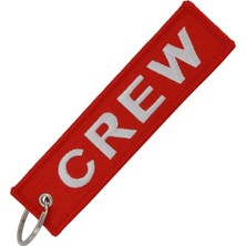 Cdwishbest Siyah Crew Anahtar Etiketi Anahtarlık Araba Motosikletleri Için Bisiklet Nakış Çift Taraflı Erkek Kadın Lüks Anahtarlık Anahtarlık Özel Araba Anahtarlıkları (Yurt Dışından)