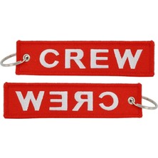 Cdwishbest Siyah Crew Anahtar Etiketi Anahtarlık Araba Motosikletleri Için Bisiklet Nakış Çift Taraflı Erkek Kadın Lüks Anahtarlık Anahtarlık Özel Araba Anahtarlıkları (Yurt Dışından)