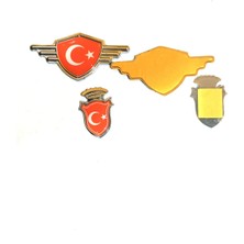 SüslenOto 4 Adet Türk Bayrağı Armayeni Ürünümüz