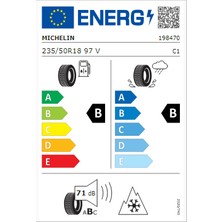 Michelin 235/50 R18 97V Crossclimate 2 Oto 4 Mevsim Lastiği ( Üretim Yılı: 2024 )