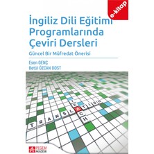 İngilizce Dili Eğitimi Programlarında Çeviri Dersleri (e-kitap)