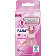 Isana Pace 6 Tıraş Bıçağı 6 Bıçaklı Sistem