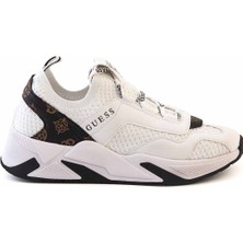 Guess Kadın Spor&Sneaker Düz Taban Beyaz Renkli Kadın Ayakkabı FLPGE2FAL12