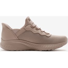 Skechers Bobs Squad Chaos - Daily Inspir Kadın Bej Spor Ayakkabı 117500 Tan
