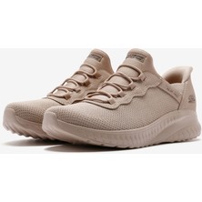 Skechers Bobs Squad Chaos - Daily Inspir Kadın Bej Spor Ayakkabı 117500 Tan