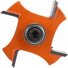 Jelang Adet 8mm Shank T Yuvası Freze Kesiciler Üst Rulman ile Ağaç Işleme Freze Uçları Kesiciler Ahşap Rabbeting Bit 8X8MM (Yurt Dışından)