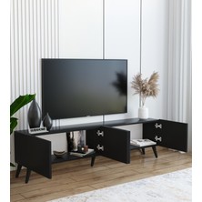 Suba Home Siyah 160 cm Tv Ünitesi Mdf - Modern ve Şık Tasarım