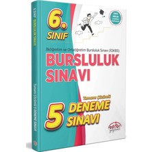 Editör Yayınları 2024 6. Sınıf Bursluluk Sınavı Deneme Seti