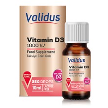 Validus Vitamin D3 Drops 10 ml
