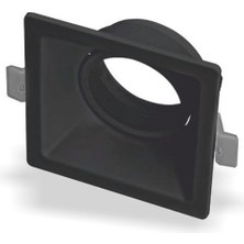 Helios Opto Tekli Kare Boş Siyah Kasa Hs 1400