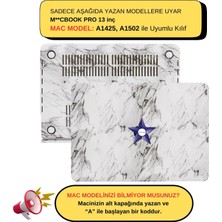 McStorey Macbook Pro Kılıf 13 inç F.Marble (Eski HDMI'lı Model 2012-2015) A1425 A1502 ile Uyumlu