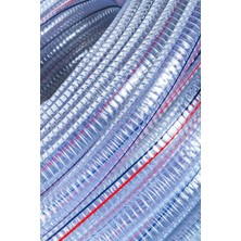 Çelik Telli Şeffaf Hortum Tip-A 1 (25 Mm) 50 Metre