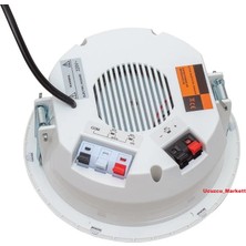 Ucuzcu Market Kalite Bluetooth Alçıpan Tavan Hoparlör (12 cm - 220 Volt Ile Direk Çalışır- Adaptör Gerektirmez)