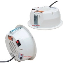 Ucuzcu Market Kalite Bluetooth Alçıpan Tavan Hoparlör (12 cm - 220 Volt Ile Direk Çalışır- Adaptör Gerektirmez)