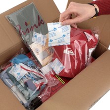 Marispacks 50 G x 5 Adet Silikajel Nem Alıcı Paket (Nonwoven, Metalize Doypack Ambalajda)