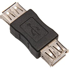 Fanxicm Standart USB 2.0 Tip A Dişi - Dişi Uzatma Bağlayıcı Adaptörü Dönüştürücü (Yurt Dışından)