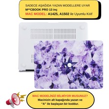 McStorey Macbook Pro Kılıf 13 inç Mermer07 (Eski HDMI'lı Model 2012-2015) A1425 A1502 ile Uyumlu