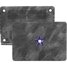 McStorey Macbook Air Kılıf 13 inç Kaplama Fabric01 Kumaş (Eski USB'li Model 2010-2017) A1369 A1466 ile Uyumlu