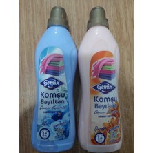 Gemix Konsantre Yumuşatıcı Komşu Bayıltan Mavi Orange 1000 ml 2 Adet