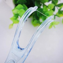 Mingming Shop Mavi Stil 1 Takım Diş Ipi Tutucu Yardım Oral Seçtikleri Plastik Diş Bakımı Interdental Mavi Dayanıklı Diş Temizleme Nefes Taze Ağız Bakımı Aracı (Yurt Dışından)