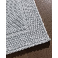 Madame Coco Barres Banyo Paspası - Mavi - 50 x 80 cm
