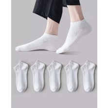 Çekmece 12'Li Paket Ekonomik Erkek Patik Çorap Beyaz