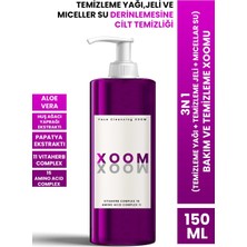 PROCSIN Xoom 3 in 1 (Temizleme Yağı + Temizleme Jeli + Micellar Su) Bakım ve Temizleme Xoomu 150 ML