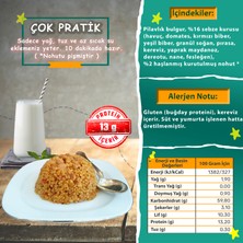 Makarna Lütfen Nohutlu Sebzeli Bulgur Pilavı Karışımı (250 g)