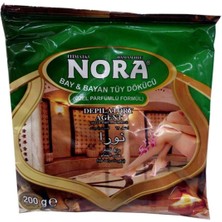 Nora Tüy Dökücü Parfümlü Hamam Otu Tozu Bay Bayan 200GR x 20 Paket