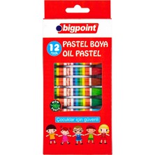 Bigpoint Pastel Boya 12 Renk 6'lı Pkaet