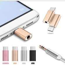 Fanxicm Android Için Mikro USB C Tipi Jak Adaptörü Mini Mikro USB Akıllı Telefon Dönüştürücü Cep Telefonu Şarj Konektörü Tip-C Splitter (Yurt Dışından)