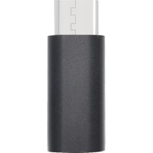 Fanxicm Android Için Mikro USB C Tipi Jak Adaptörü Mini Mikro USB Akıllı Telefon Dönüştürücü Cep Telefonu Şarj Konektörü Tip-C Splitter (Yurt Dışından)