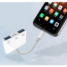 Fanxicm Lightning USB Otg Dönüştürücü Adaptör IPhone Fare Klavye Şarj U Disk Kamera Kart Okuyucu Veri Dönüştürücü Iphone Otg (Yurt Dışından)