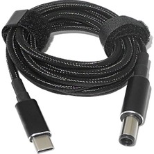 Fanxicm 100 W USB Tip C Hızlı Şarj Kablosu Dizüstü Bilgisayar Güç Adaptörü Konnektörü Dönüştürücü Hp Pavilion Dv3 Dv4 Dv5 Dv6 Probook 4440 S 4535 S (Yurt Dışından)