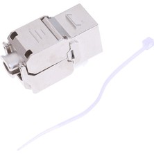 Fanxicm Keystone CAT6A Korumalı Ftp Metal Modülü Ağ Keystone Jack Konnektör Adaptörü (Yurt Dışından)