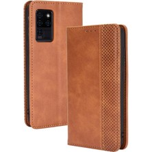 BDT Boutique Oukitel C21 Pu Deri Manyetik Kapatma Cüzdan Için Kılıf (Yurt Dışından)