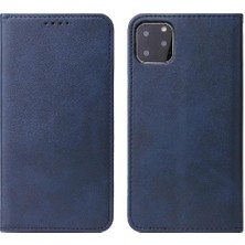 BDT Boutique Iphone 11 Için Kılıf Pro Kart Ekleme Manyetik Karbon Fiber Deri Folio (Yurt Dışından)