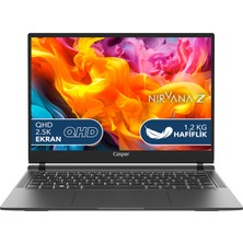 Casper Nirvana Z100.1335-BV00X-S-Q Intel Core i5-1335U 16 GB LPDDR5 RAM 500GB NVME SSD Freedos QHD