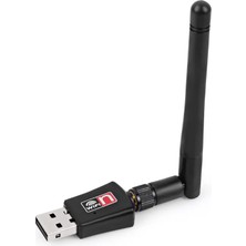 Coverzone Wifi Adaptörü 300MBPS 802.11N/G/B Usb2.0 Masaüstü Dizüstü Pc Için Windows Mac Linux Için ZR93