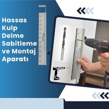 Pratikmen Hassas Kulp Delme Sabitleme ve Montaj Aparatı 224 mm