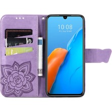 BDT Boutique Infinix Note 12 Pro Kelebek Kanatları Narin Çiçekler Darbeye Dayanıklı Deri Telefon Kılıfı (Yurt Dışından)