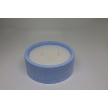 Beetiful Doğal Soya Wax ile Beton Mumluk Pamuklu Fitilli
