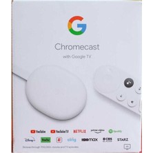 Google Chromecast Tv 4K Medya Oynatıcı