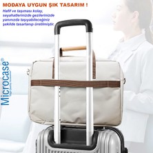 Microcase 9'' 14'' Inch Tablet  ve 11'' 14'' Inch Macbook, Notebook, Laptop 2 Bölmeli Omuz ve El Çantası AL4227