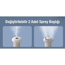 Coofbe Dekoratif Multi Filtre 5lt Hava Nemlendirici Ultrasonic Hava Temizleme Cihazı Nemlendirici