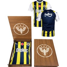 Fenerbahçe 2023/24 Yeni Sezon Çubuklu Forma Hediyelik Ahşap Kutulu