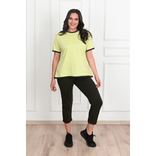 Koza Kadın Büyük Beden Sırt Detaylı Eşofman Takımı 3804-23