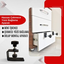 Pratikmen Hassas Çekmece Yüzü Bağlama Aparatı Mini Işkence