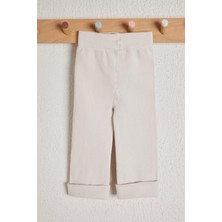 Katia & Bony Çocuk Pamuklu Tayt Pantolon Ekru
